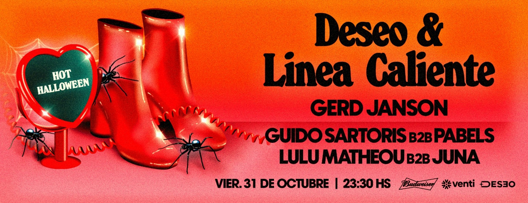 DESEO & LINEA CALIENTE PRES. HALLOWEEN