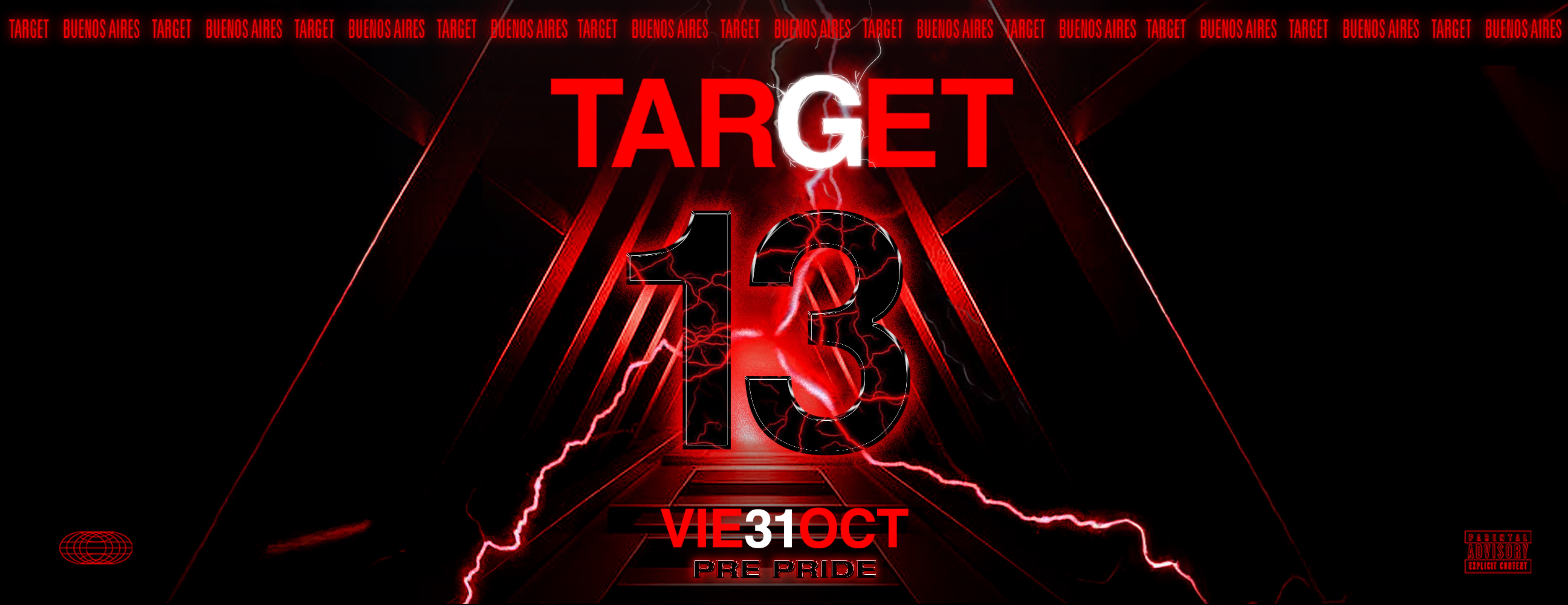 TARGET #13 VIERNES 31 OCTUBRE @araozbuenosaires