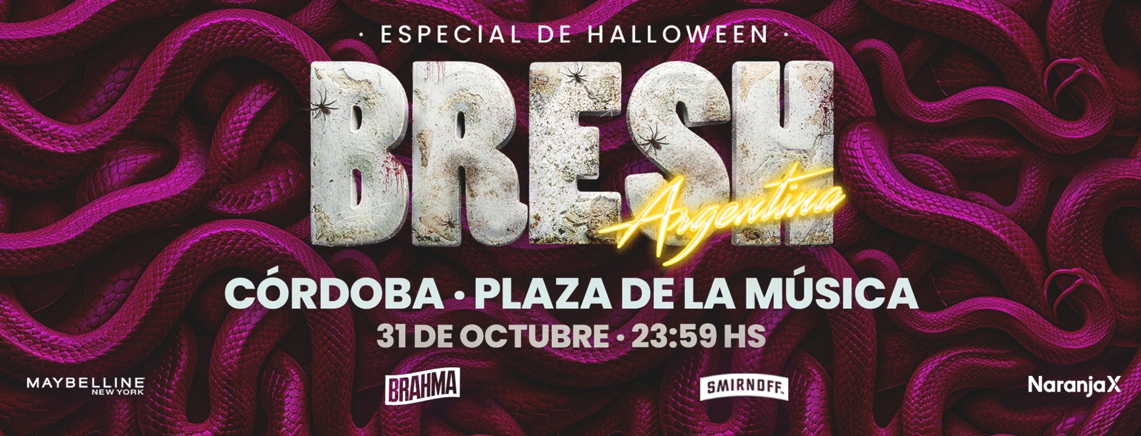 MEGA BRESH en Córdoba (Especial de Halloween)