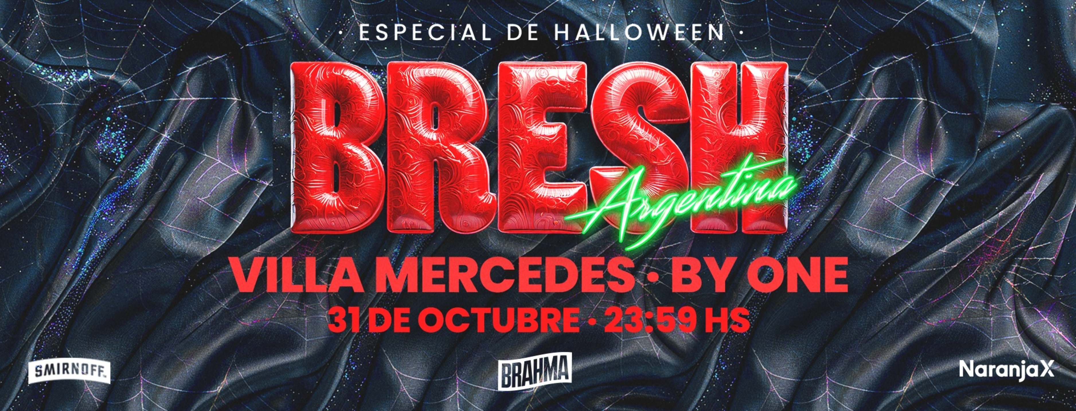 Fiesta BRESH Edición XL en Villa Mercedes (Especial de Halloween)