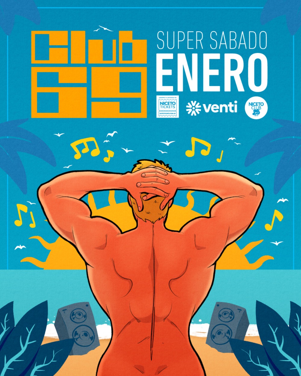 Club 69 | 24 de ENERO  en Niceto Club 