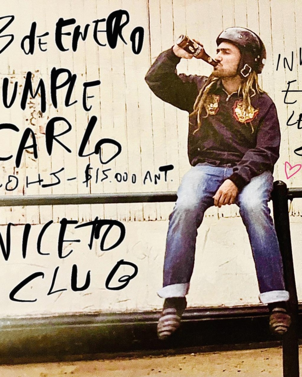 Boom Boom Kid cumple del Carlo en Niceto Club