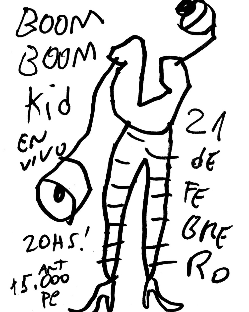 Boom Boom Kid en Niceto Club