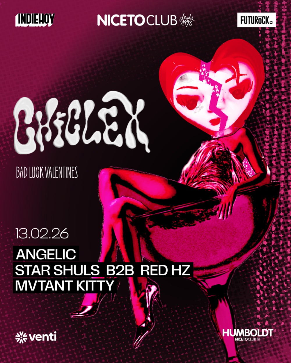 Chiclex en Humboldt | Niceto Club