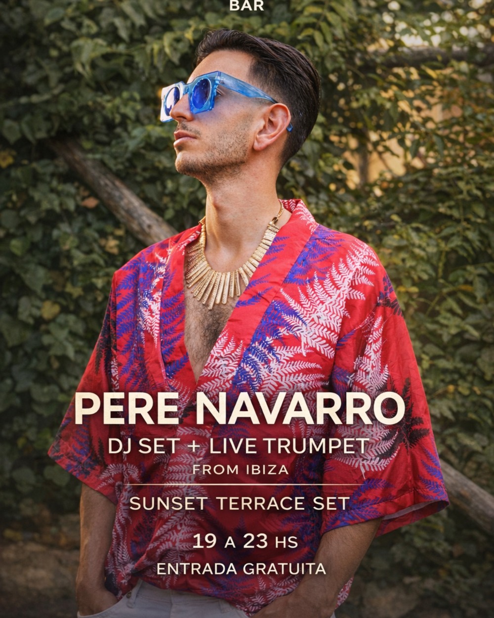 Pere Navarro (Ibiza): DJ Set + Live Trumpet en Niceto Bar