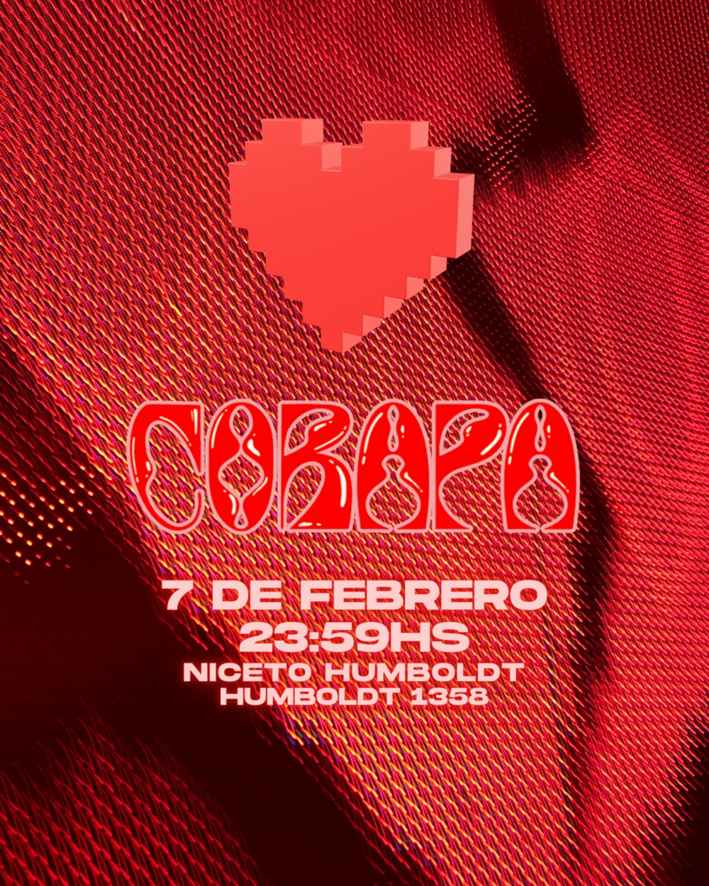 Corapa 7 FEB en Humboldt | Niceto Club