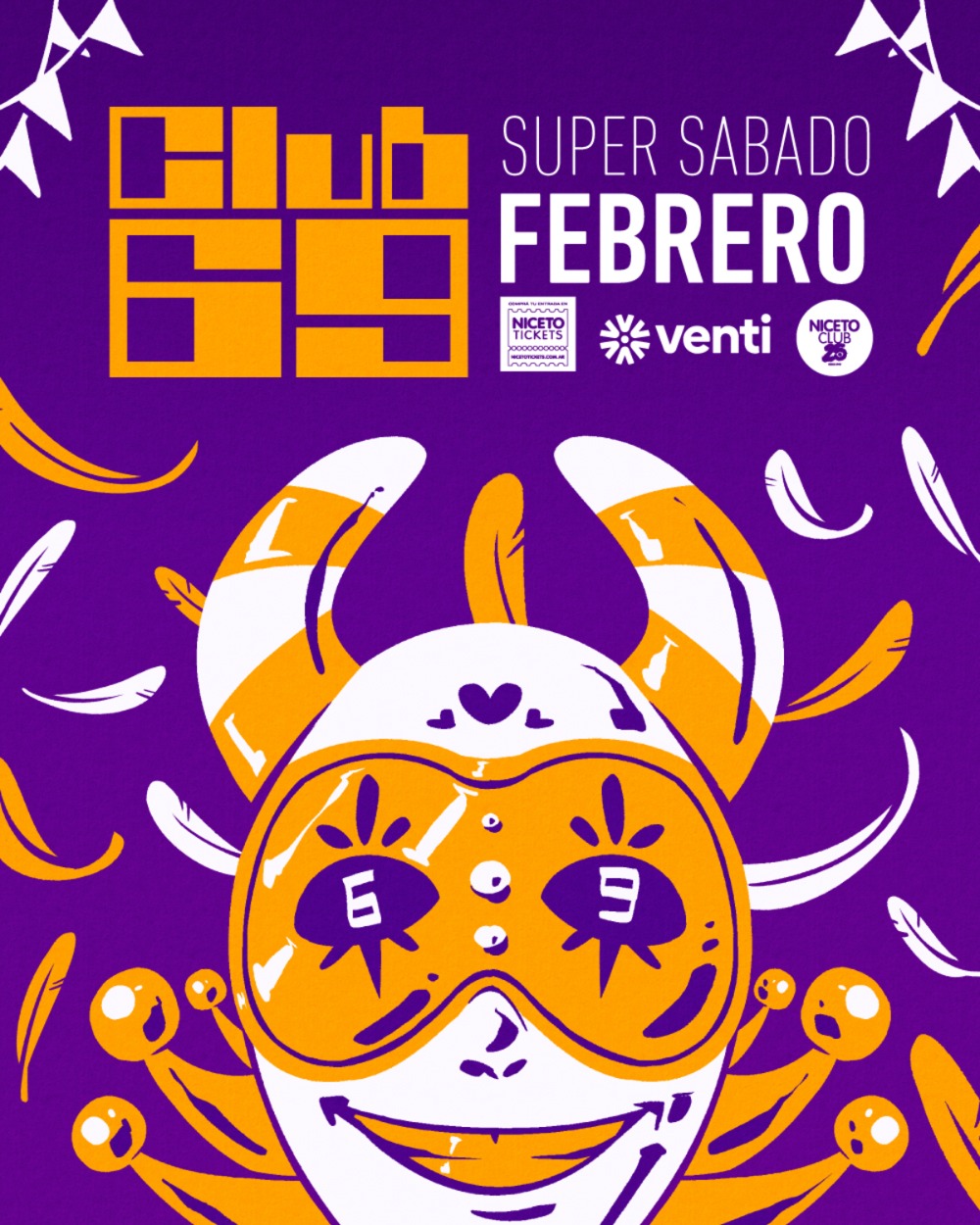 Club 69 | 21 de FEB en Niceto Club