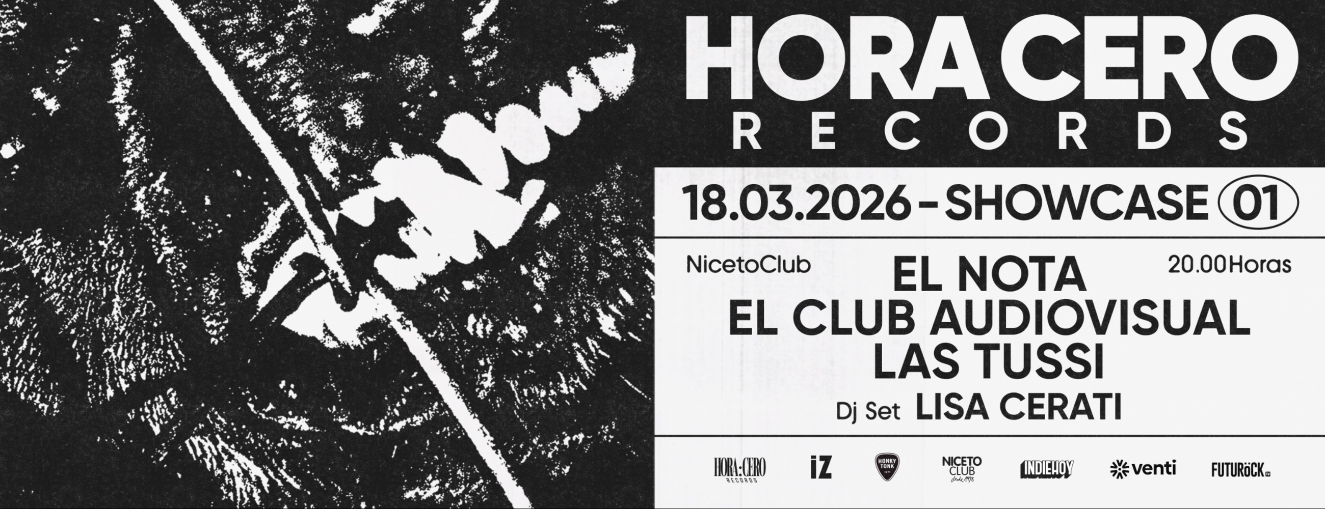 HORA CERO RECORDS – SHOWCASE #01 en Niceto Club