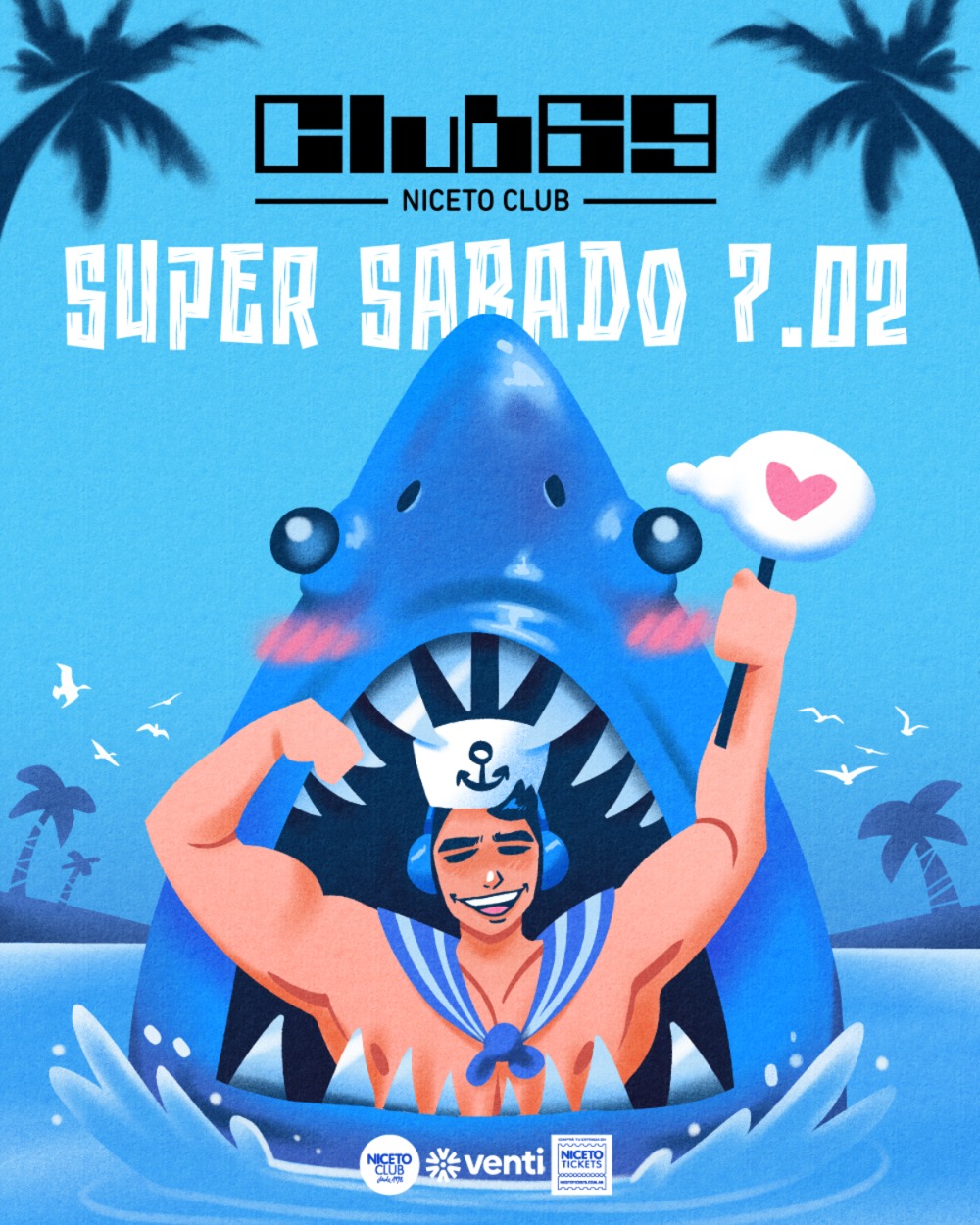 Club 69 | 7 de FEB en Niceto Club