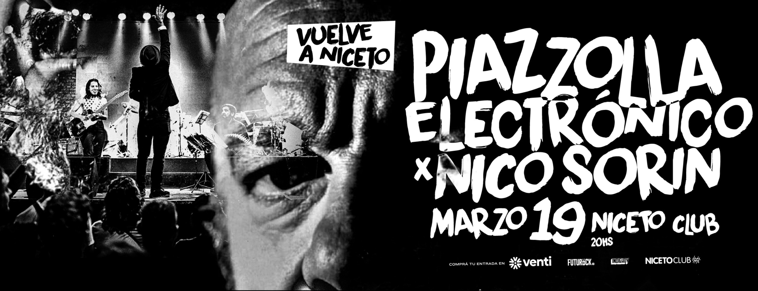 Piazzolla Electrónico x Nico Sorin en Niceto Club
