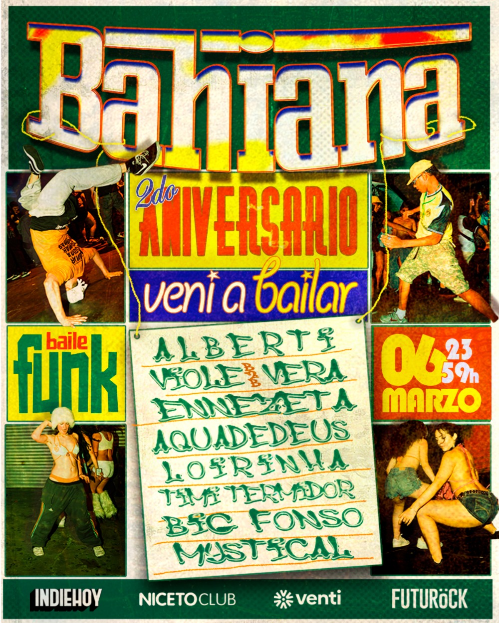 Bahiana en Niceto Club