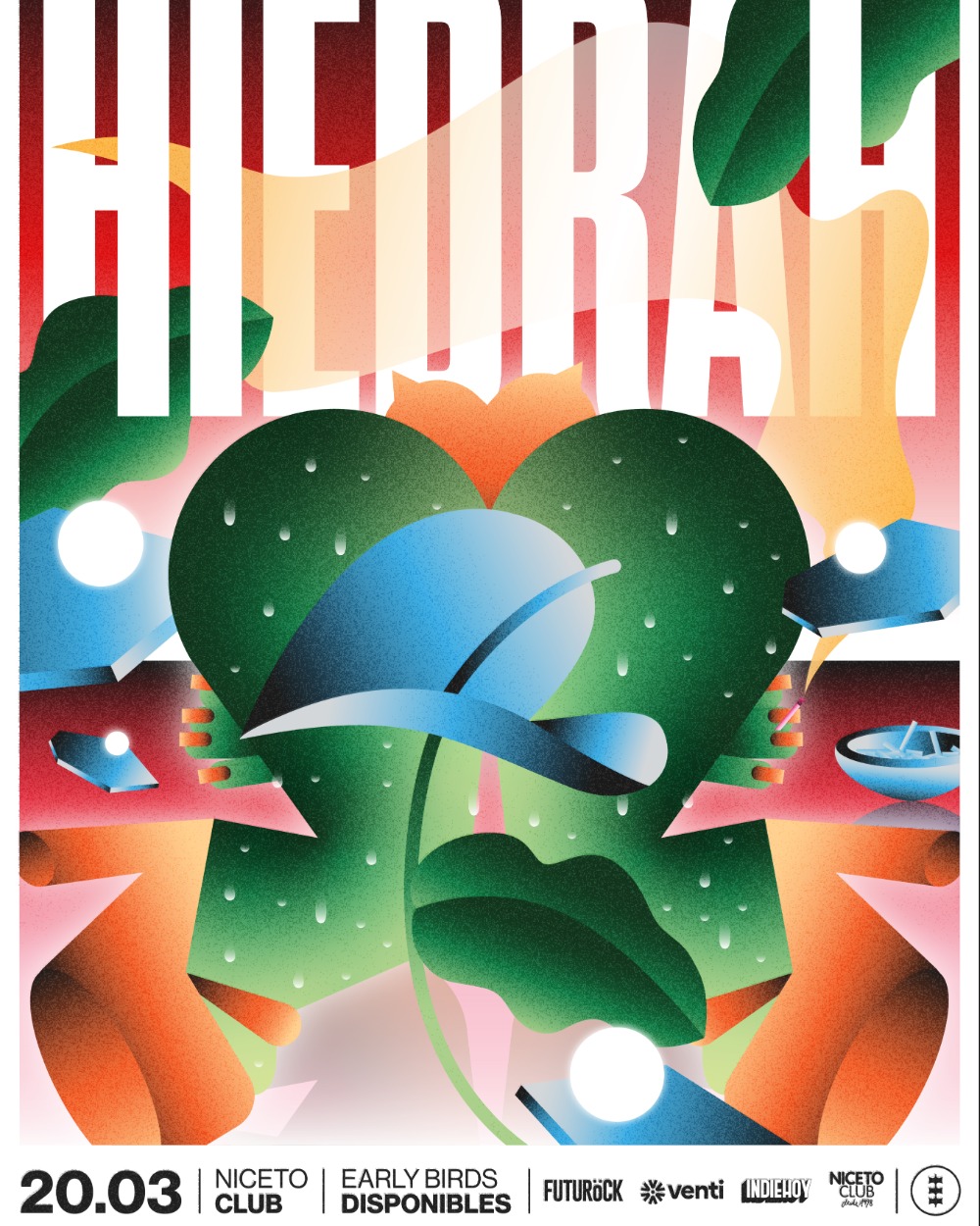 HIEDRAH ANIVERSARIO en Niceto Club