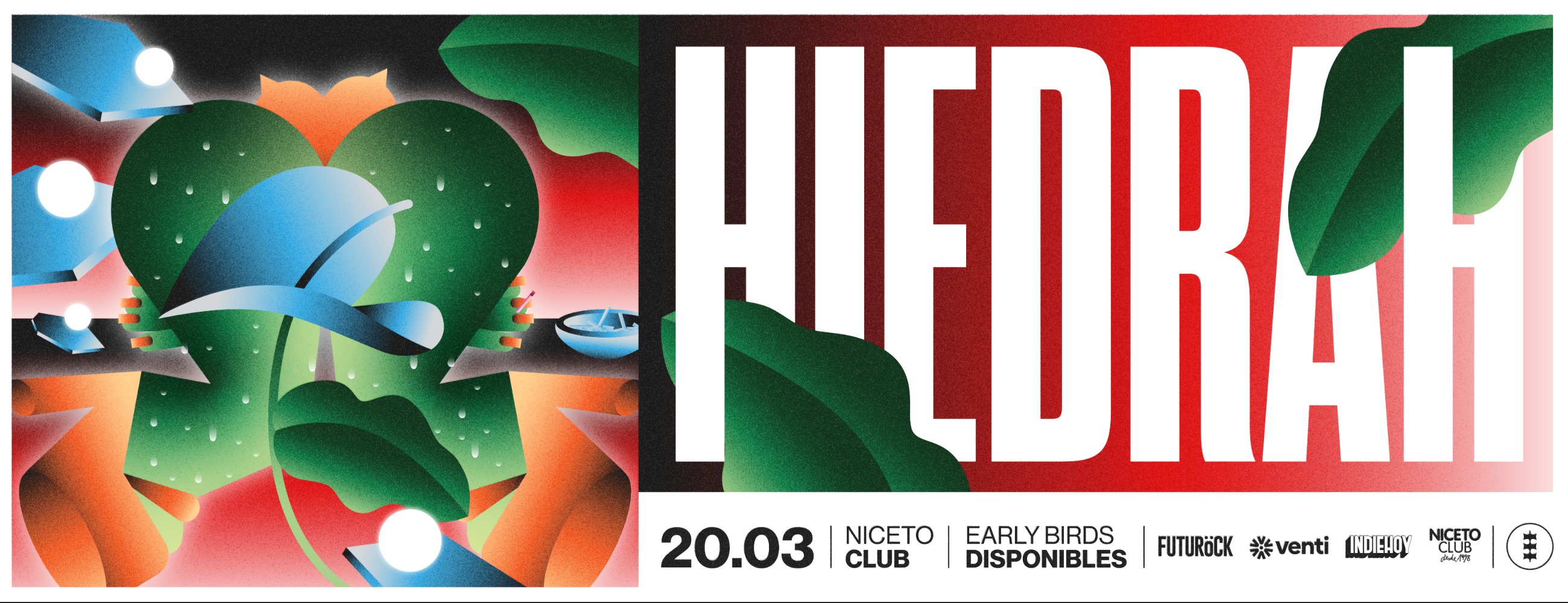 HIEDRAH ANIVERSARIO en Niceto Club
