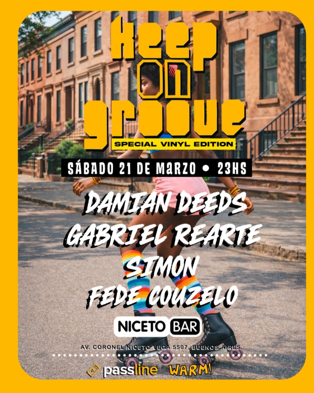 Keep on Groove en Niceto Bar