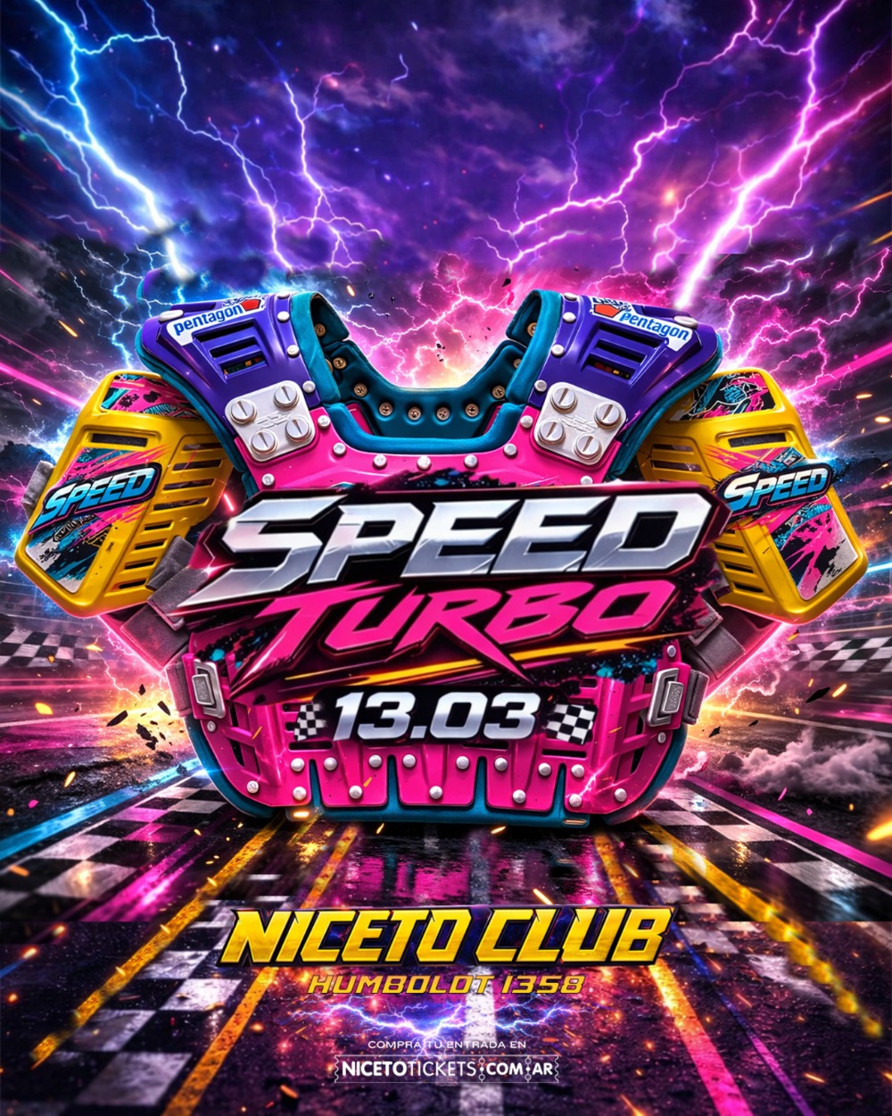 SPEED TURBO en Humboldt | Niceto Club