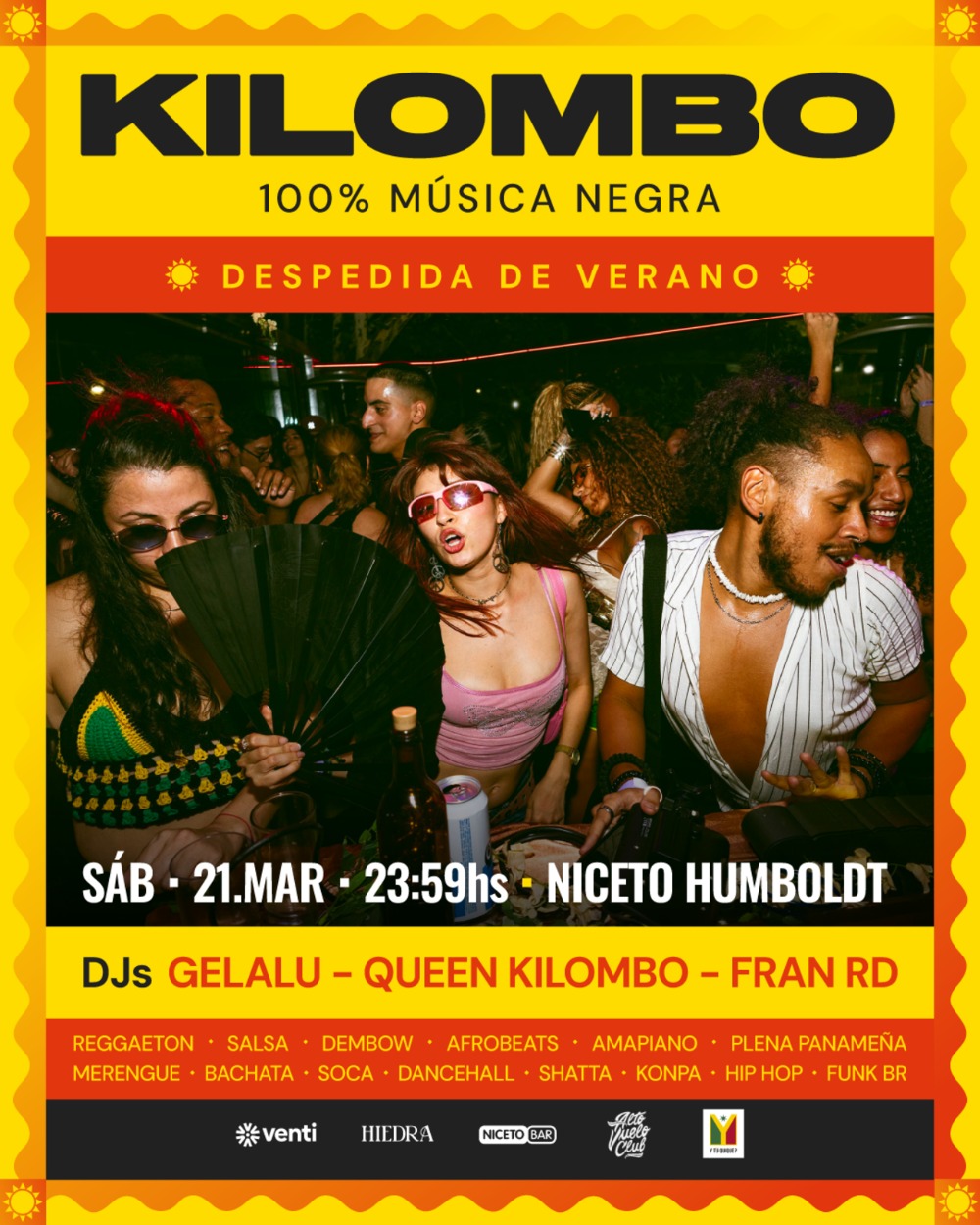 Kilombo en Humboldt | Niceto Club