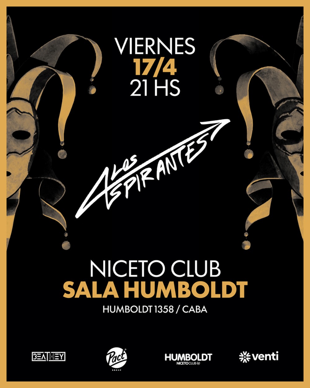 LOS ASPIRANTES en Humboldt | Niceto Club