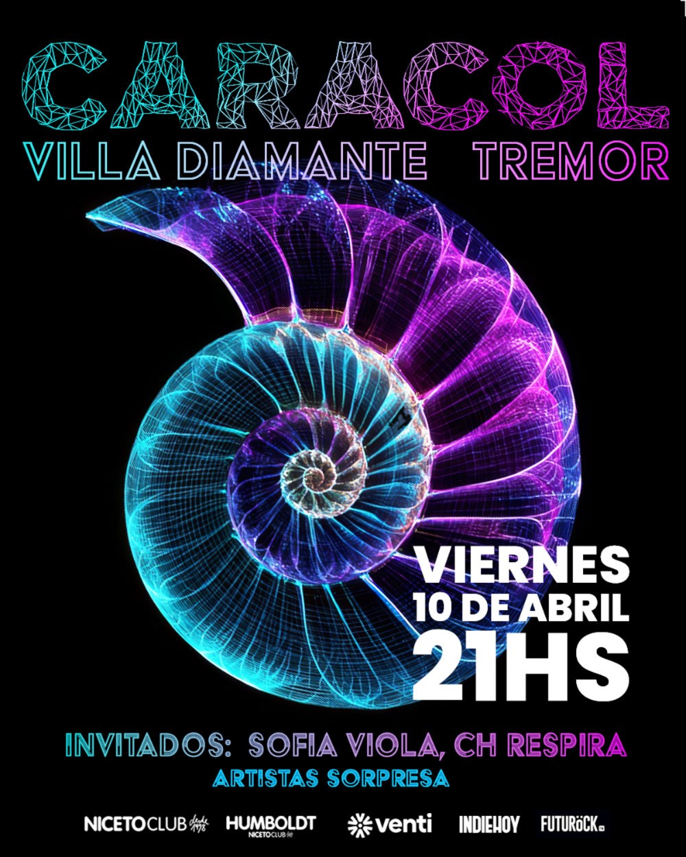 CARACOL | Diamante + Tremor en Humboldt | Niceto Club