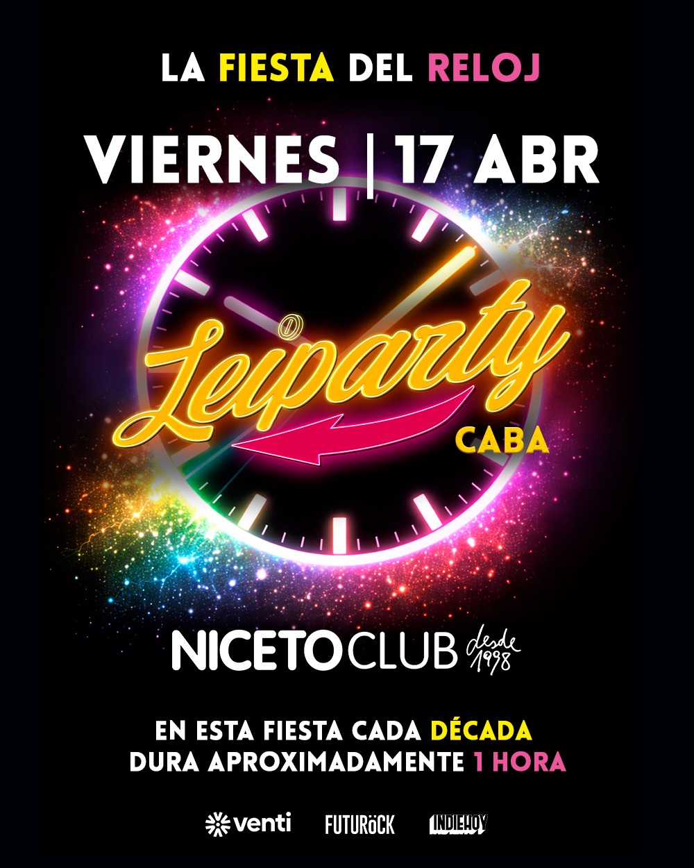 Leiparty - Especial 4to Aniversario en Niceto Club