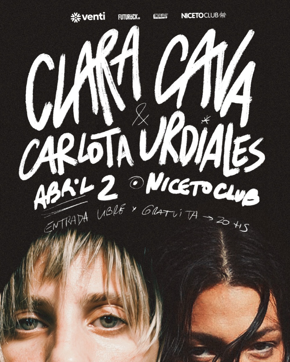 Clara Cava & Carlota Urdiales en Niceto Club