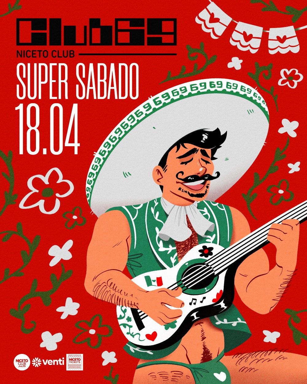 Club 69 | 18 ABR en Niceto Club