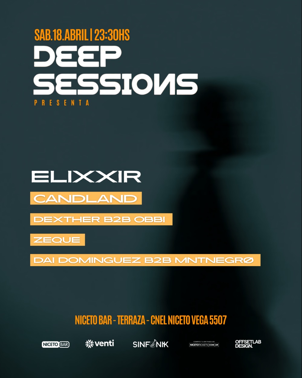 Deep sessions EDICION 3 en Niceto Bar