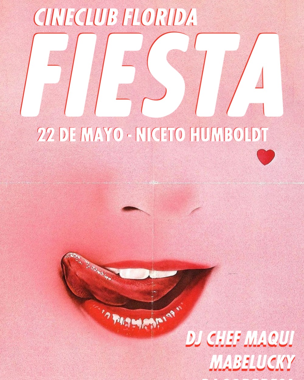 ¡FIESTA! CINECLUB FLORIDA en Humboldt | Niceto Club