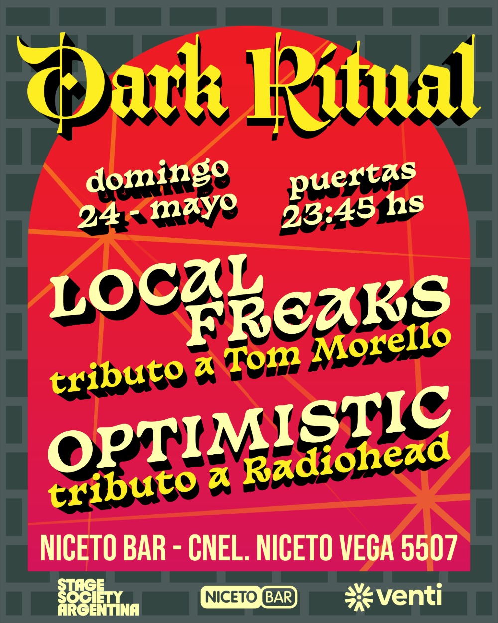Stage Society Argentina: Dark Ritual en Niceto Bar