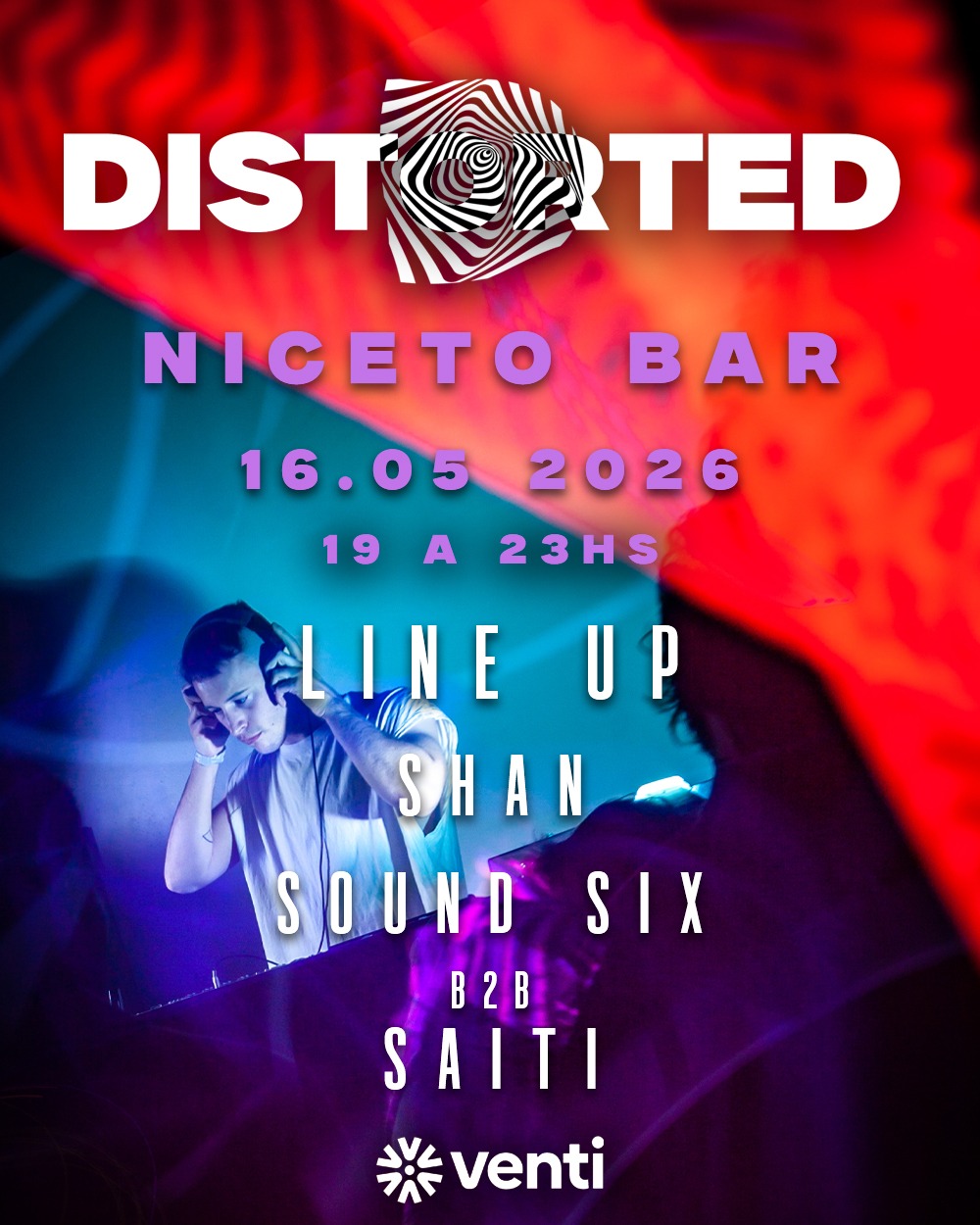 Distorted en Niceto Bar