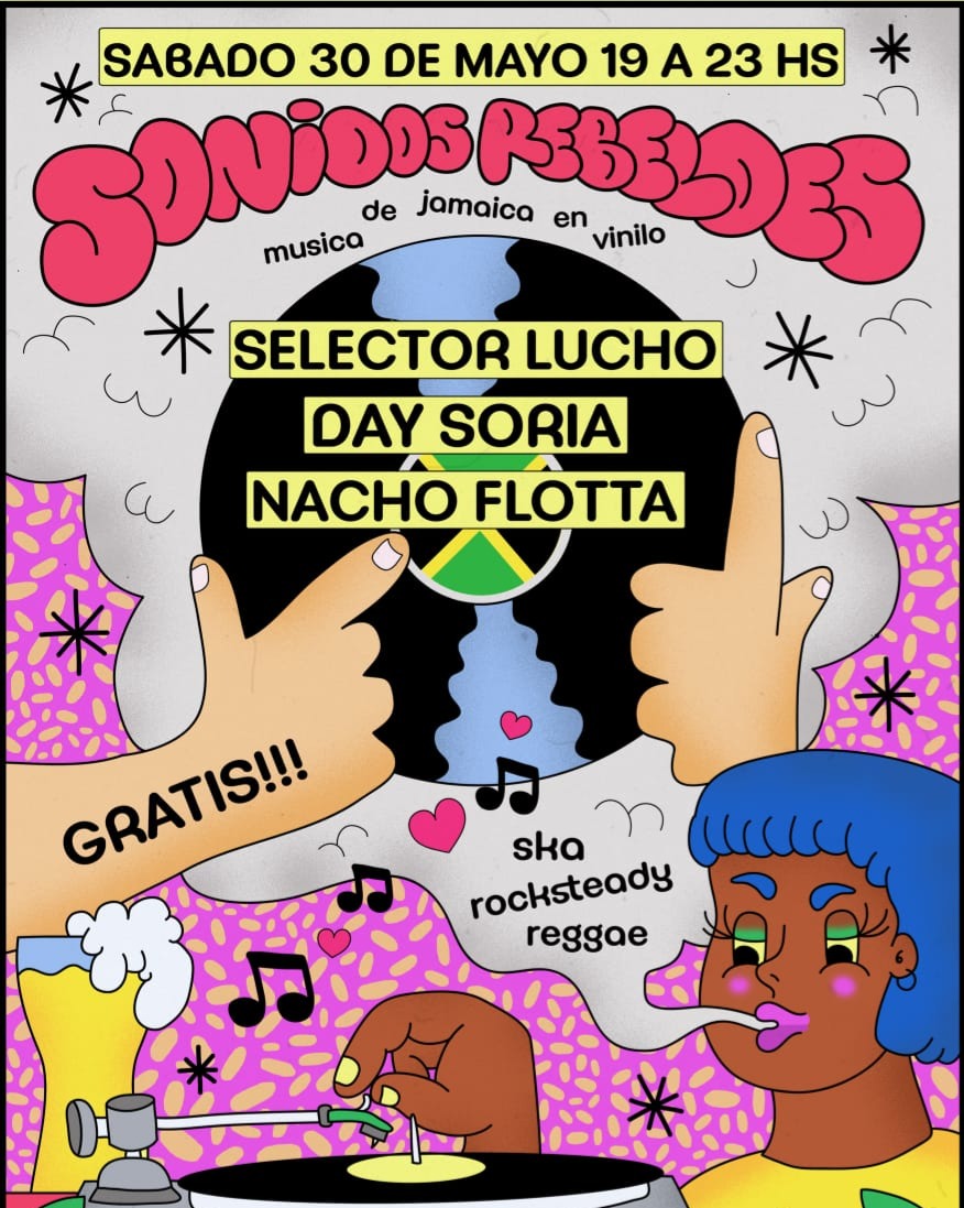 SONIDOS REBELDES 30 Mayo en Niceto Bar