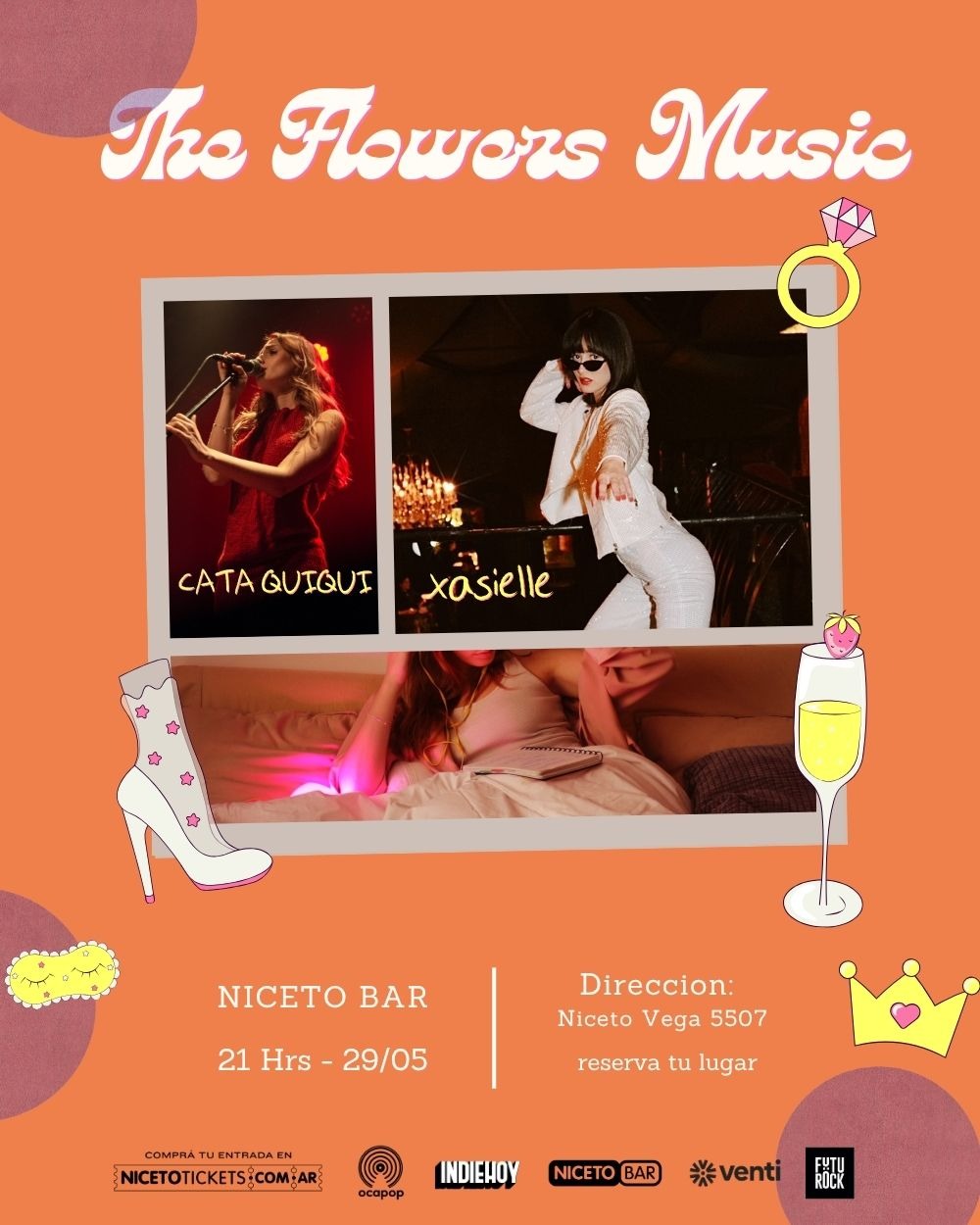 The Flowers Music en Niceto Bar