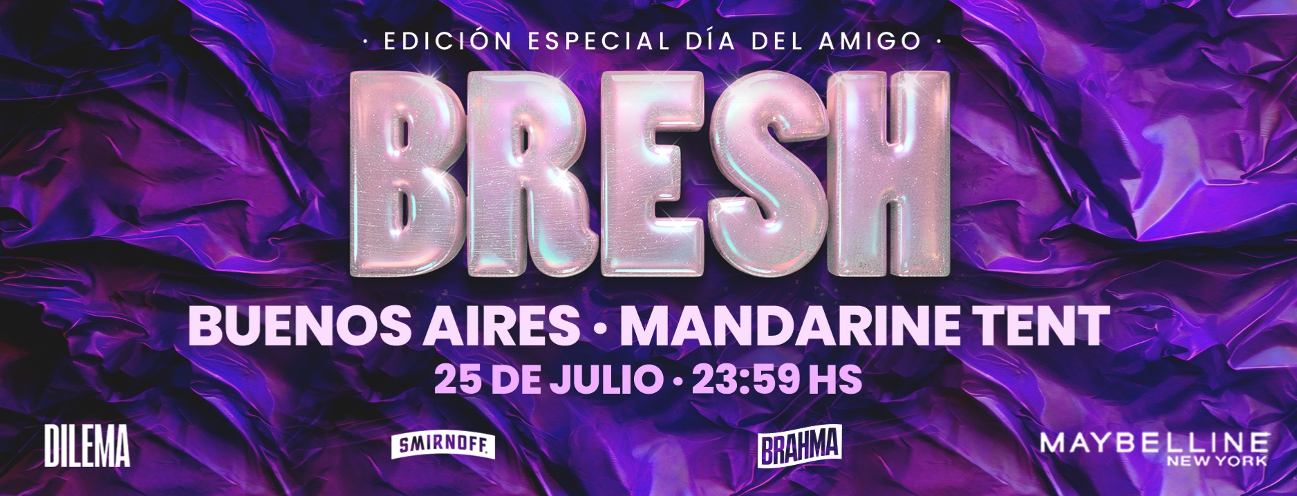 Fiesta Bresh en Mandarine Tent - Especial Día del Amigo