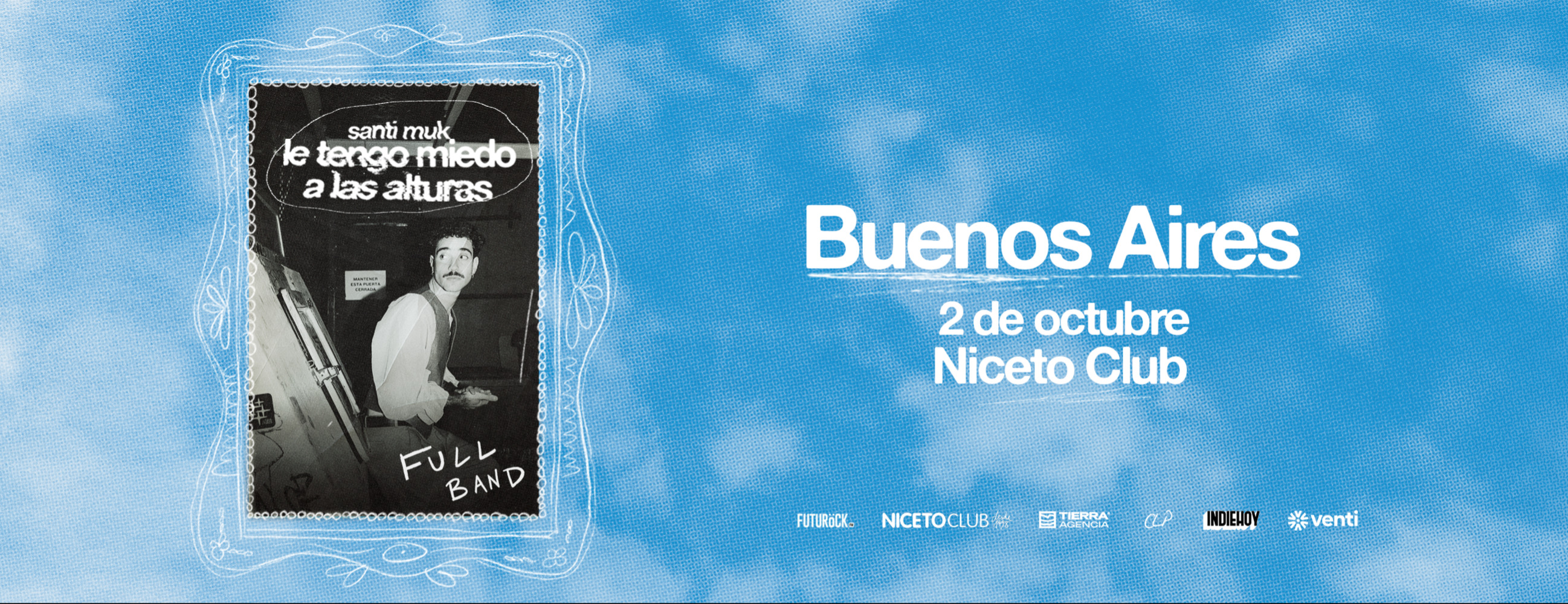 Santi Muk en Niceto Club (+ 18 años)