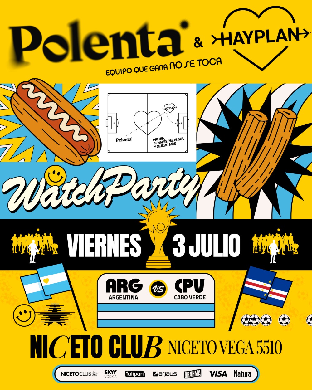 Polenta & Hay Plan en Niceto Club