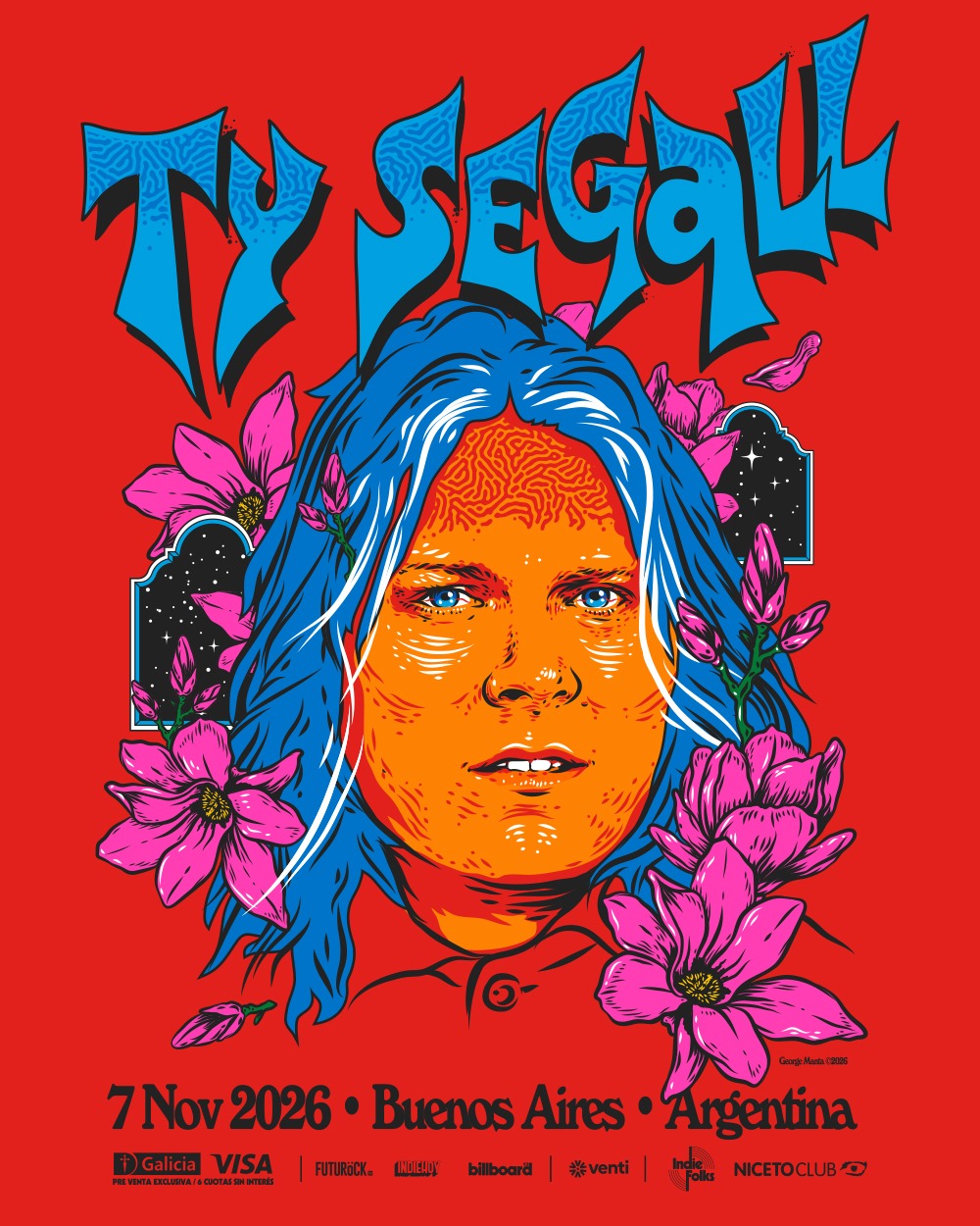 TY SEGALL en Niceto Club (+ 18 años)