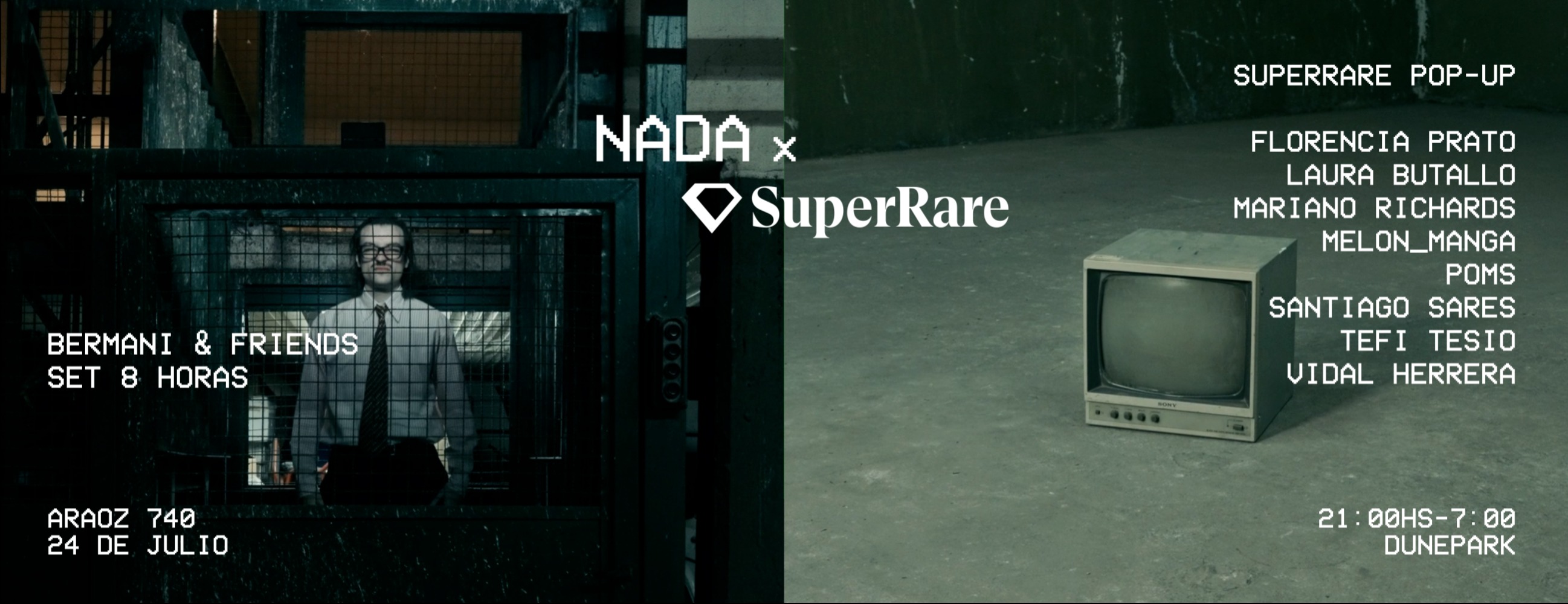 Bermani 8hs + Superrare Pop-up