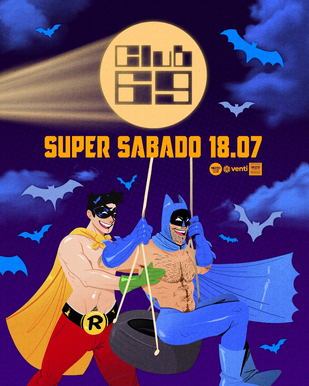 Club 69 | 18 de JULIO en Niceto Club (+18 años)