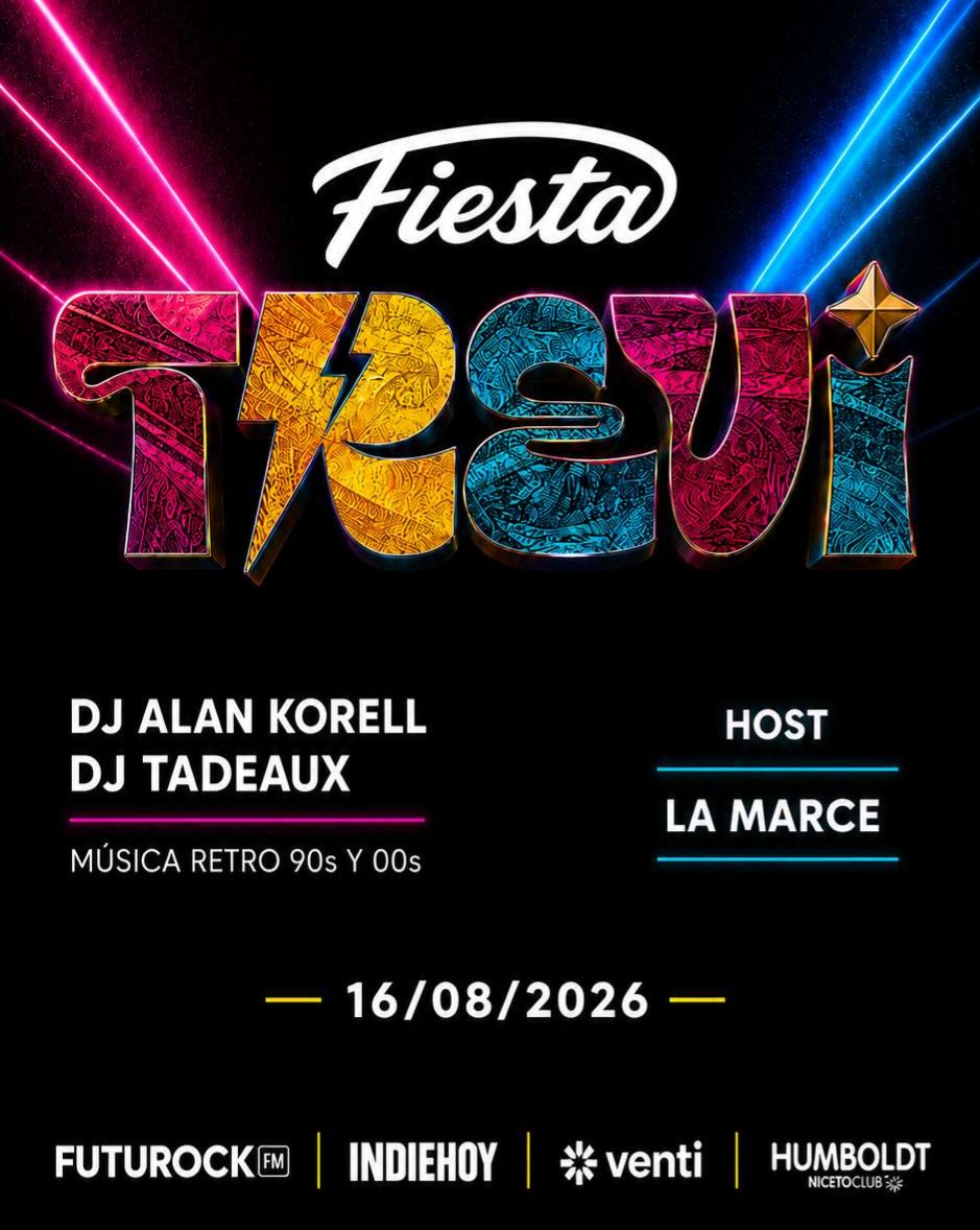 FIESTA TREVI en Humboldt - Niceto Club (+18 años)