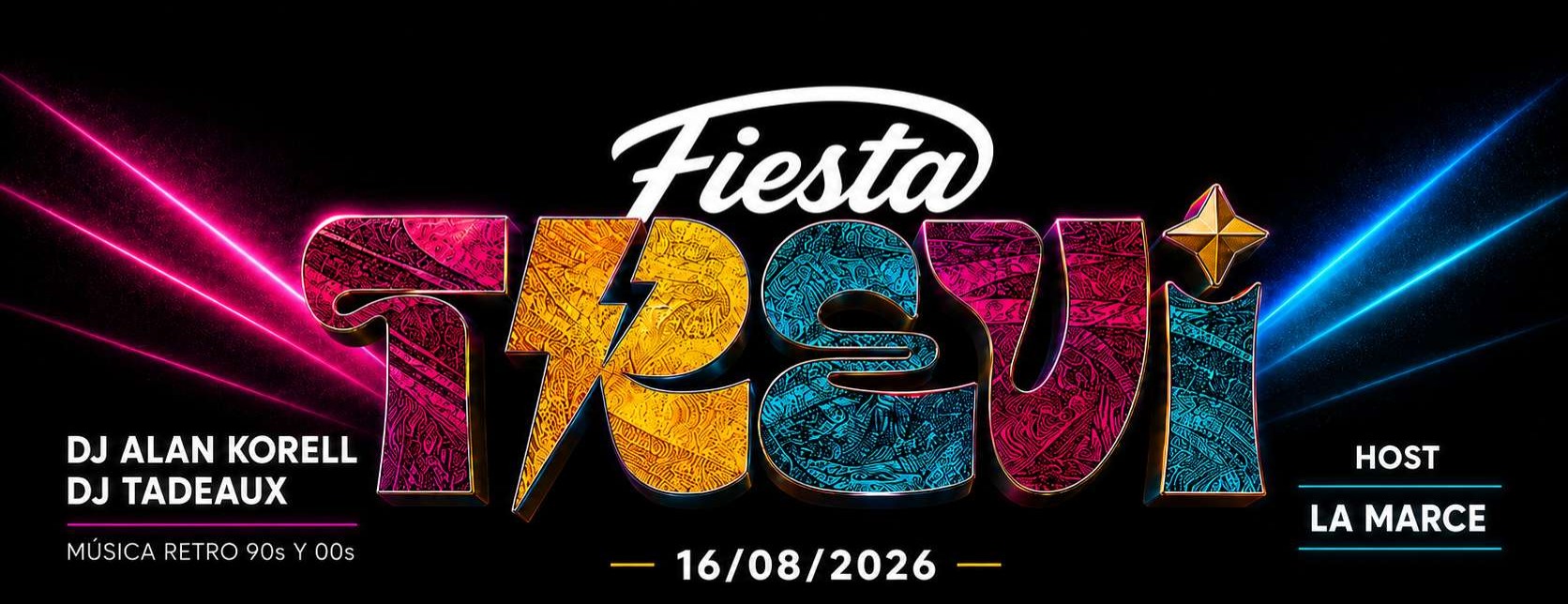 Fiesta Trevi en Humboldt - Niceto Club (+18 años)