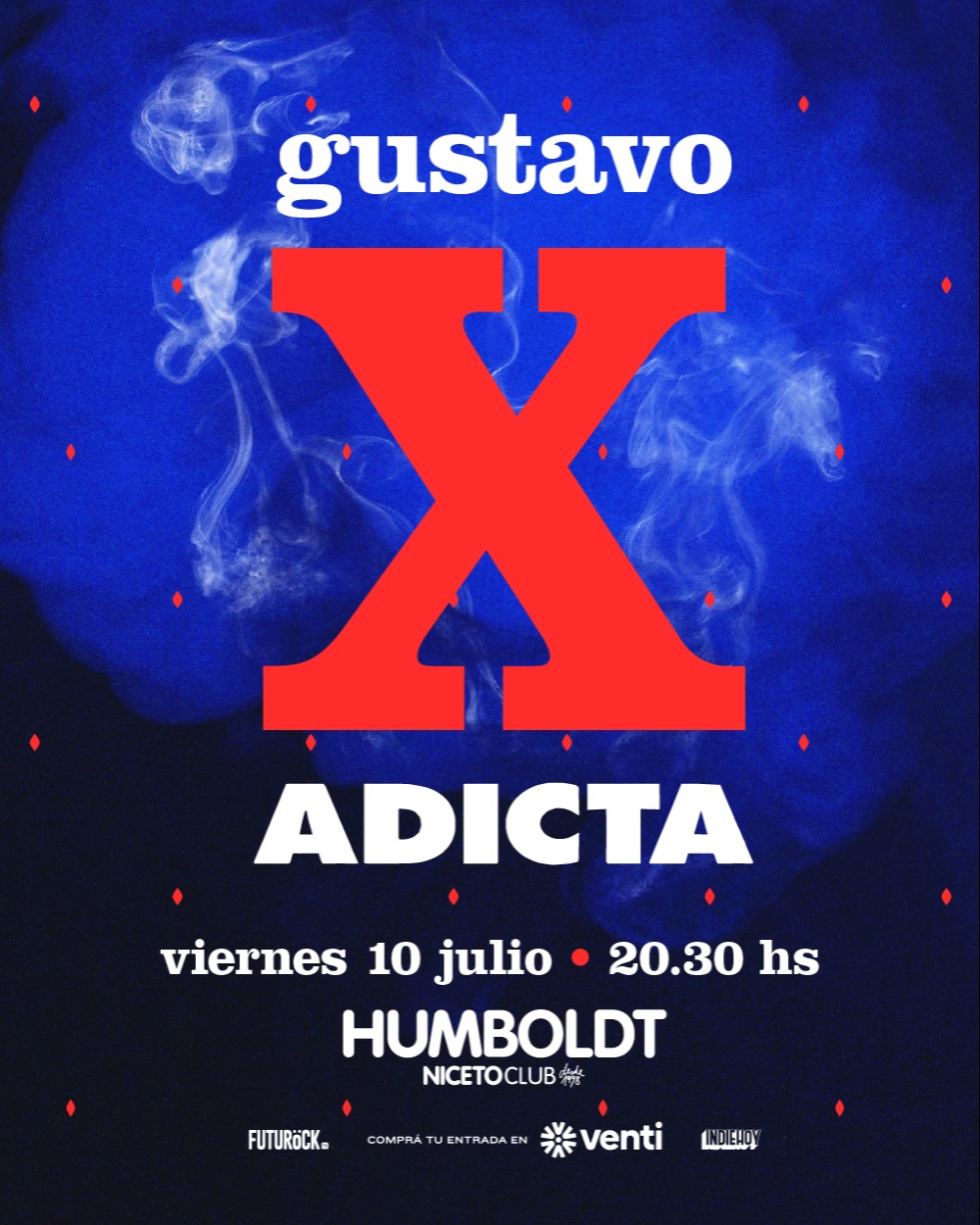 Cerati x Adicta en Humboldt | Niceto Club (+18 años)