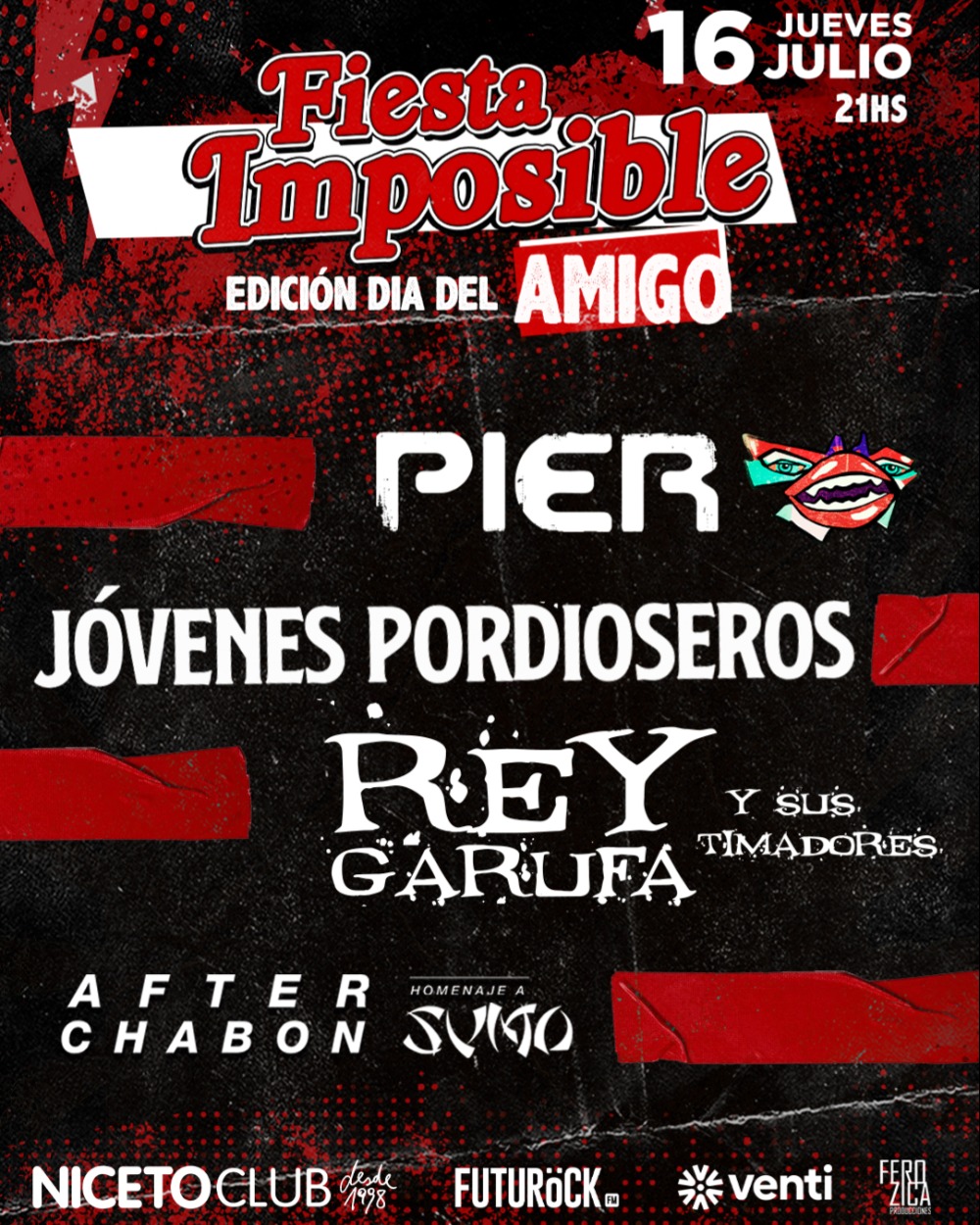 Ferozica en Niceto Club (+18 años)