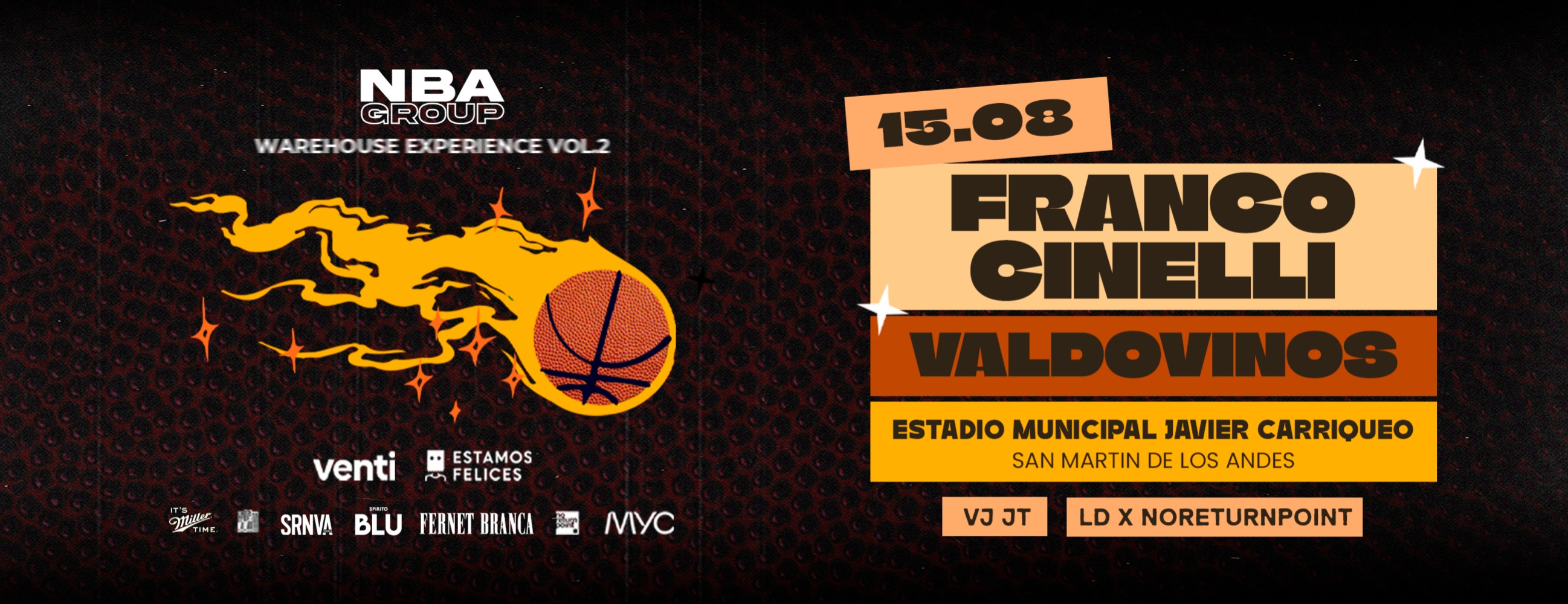 Nba Group press: Franco Cinelli, Valdovinos | Sabado 15 Ago | San Martin de los Andes