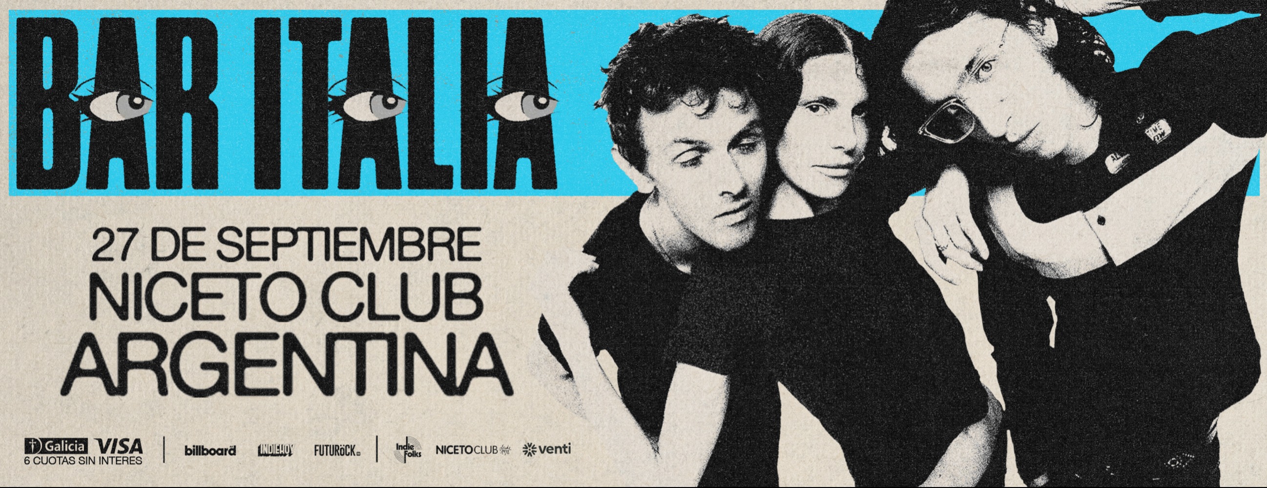Bar Italia en Niceto Club