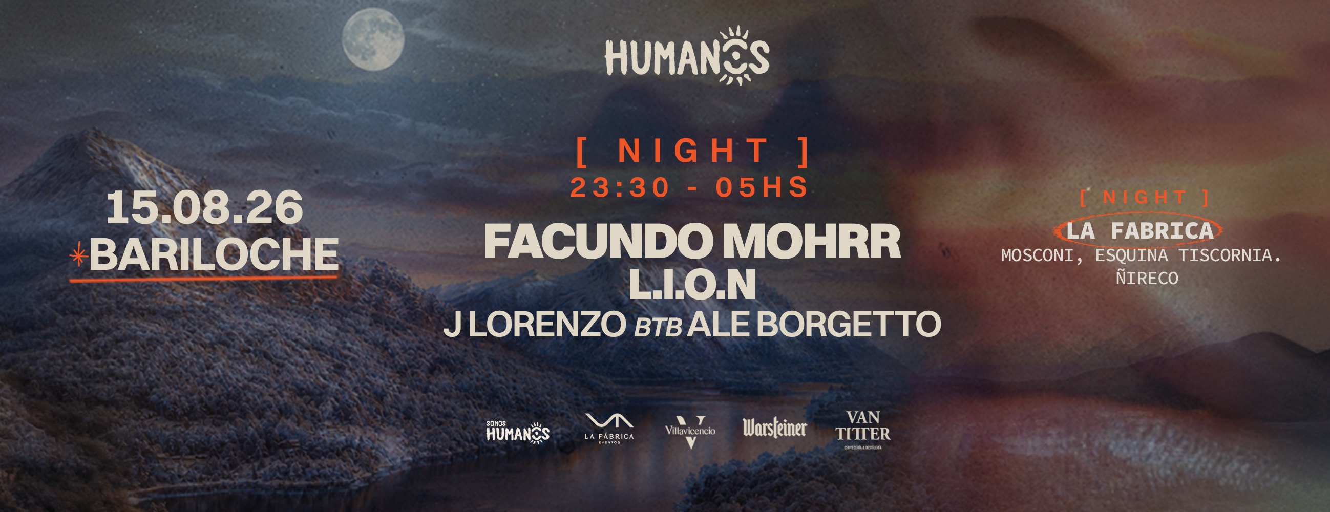 Humanos Night Bariloche