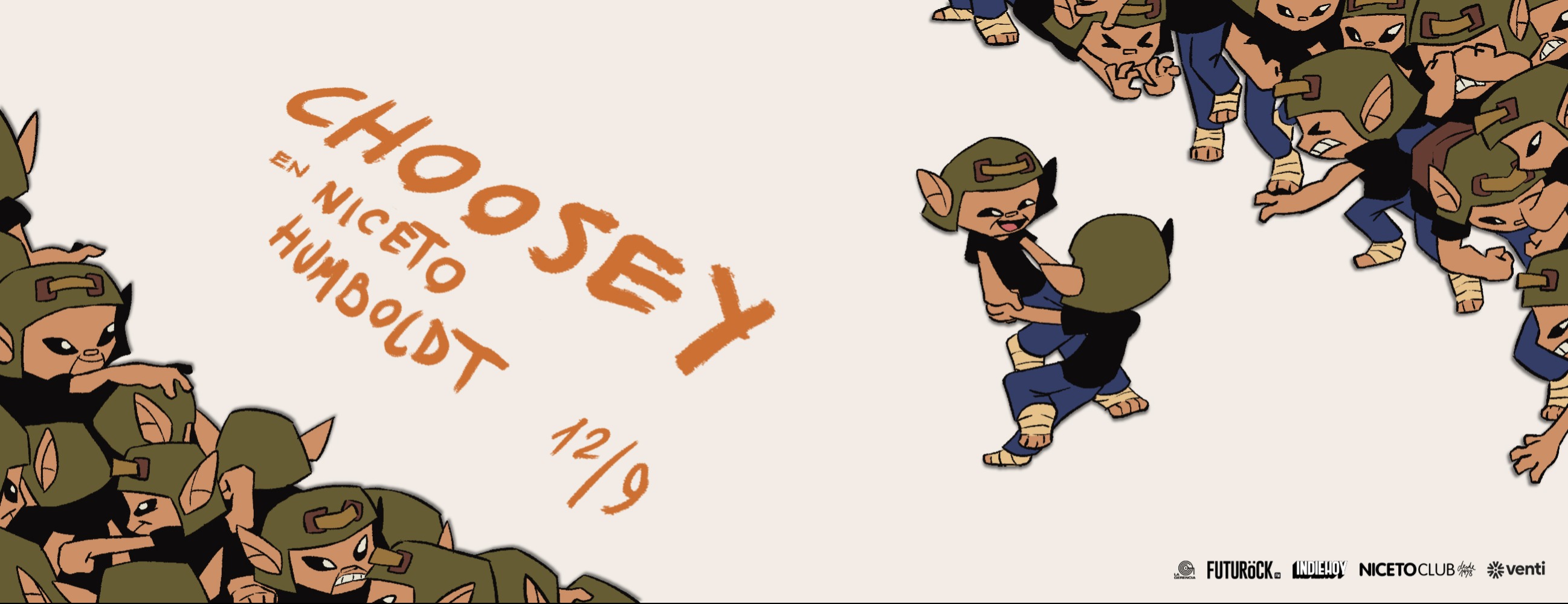 Choosey en Humboldt | Niceto Club