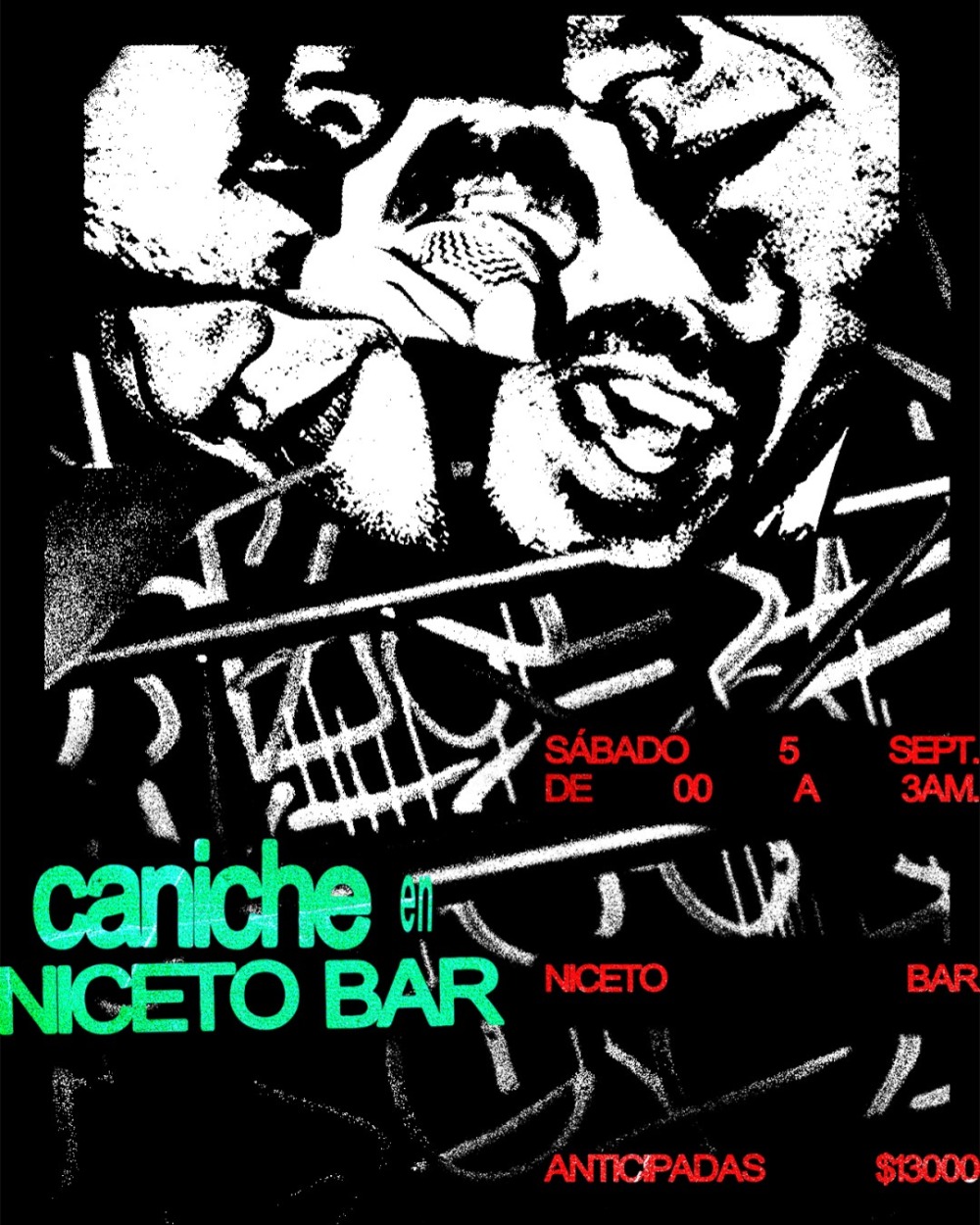 Caniche en Niceto Bar