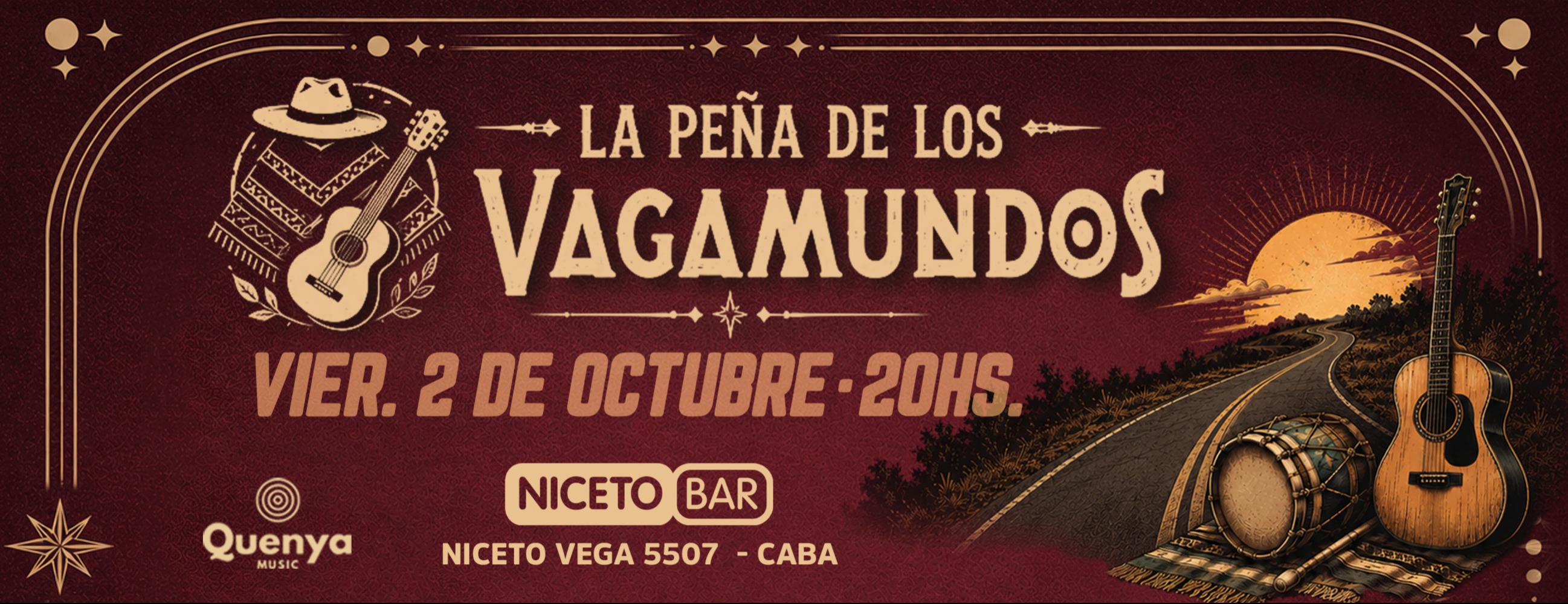 La Peña de los Vagamundos en Niceto Bar