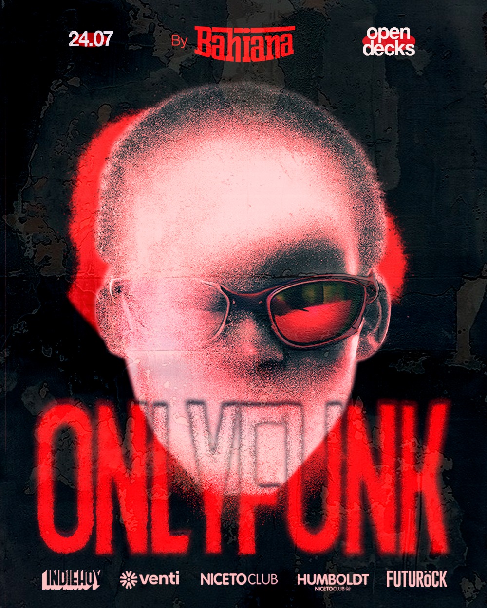 ONLY FUNK by Bahiana 24 JUL en Humboldt | Niceto Club (+18 años)
