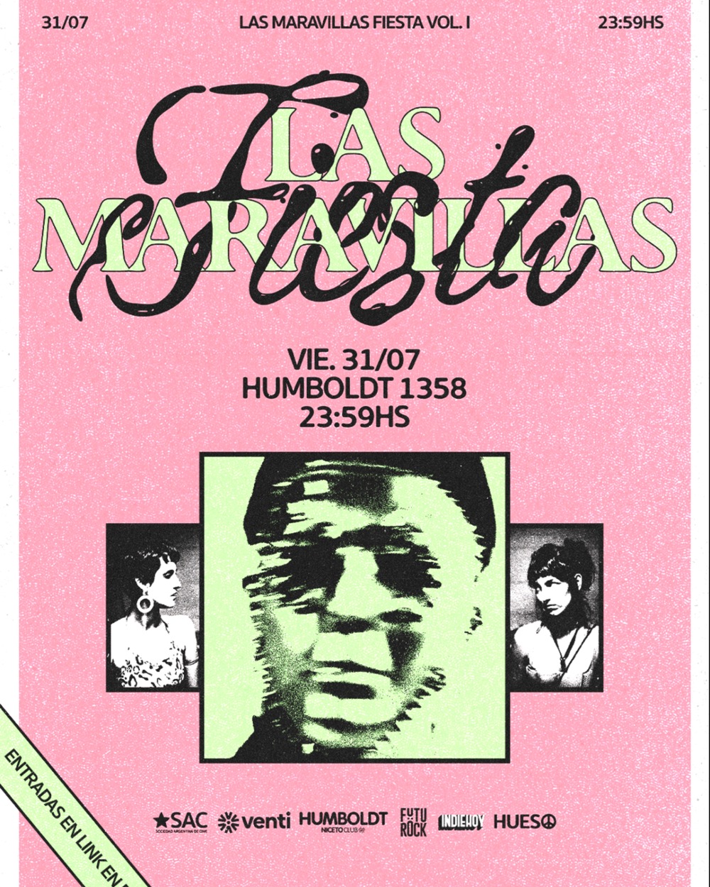 Fiesta Las Maravillas en Humboldt | Niceto Club (+18 años)