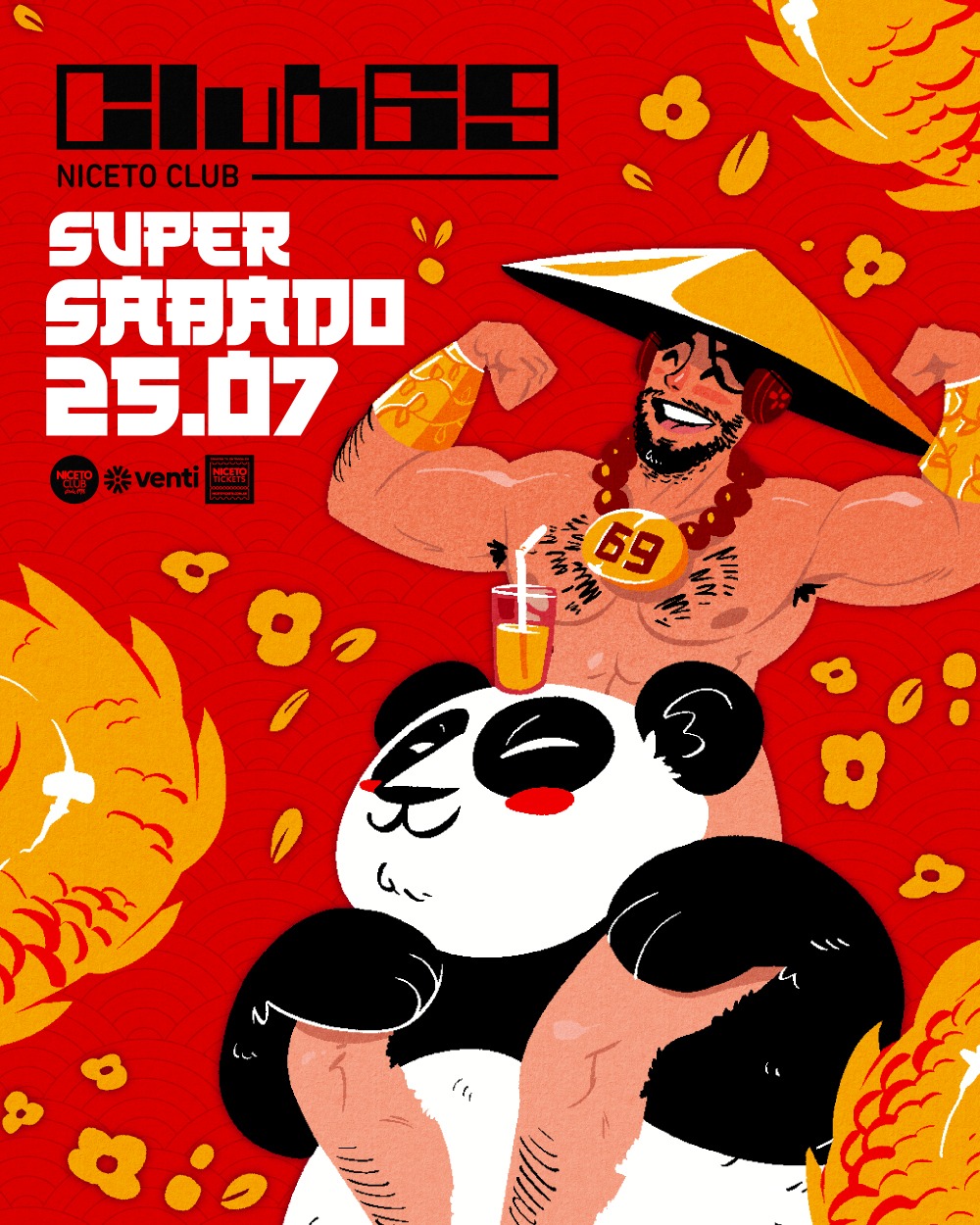 Club 69 | 25 de JULIO en Niceto Club (+18 años)